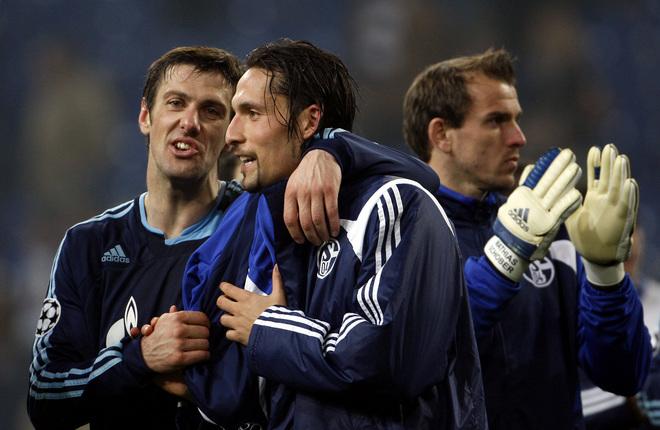 Шальке 04 празднует победу