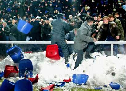 После игры "Сатурн" - ЦСКА ...