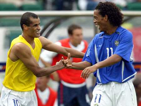 Роналдиньо и Ривалдо